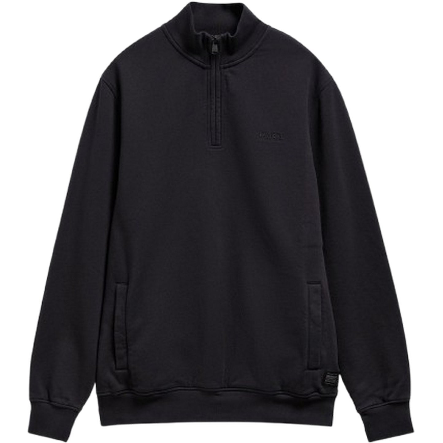 Maglie a manica lunga Uomo Barbour International - 90Th Anniversary H/Zip Sweat - Nero