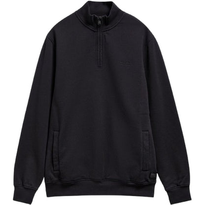 Maglie a manica lunga Uomo Barbour International - 90Th Anniversary H/Zip Sweat - Nero