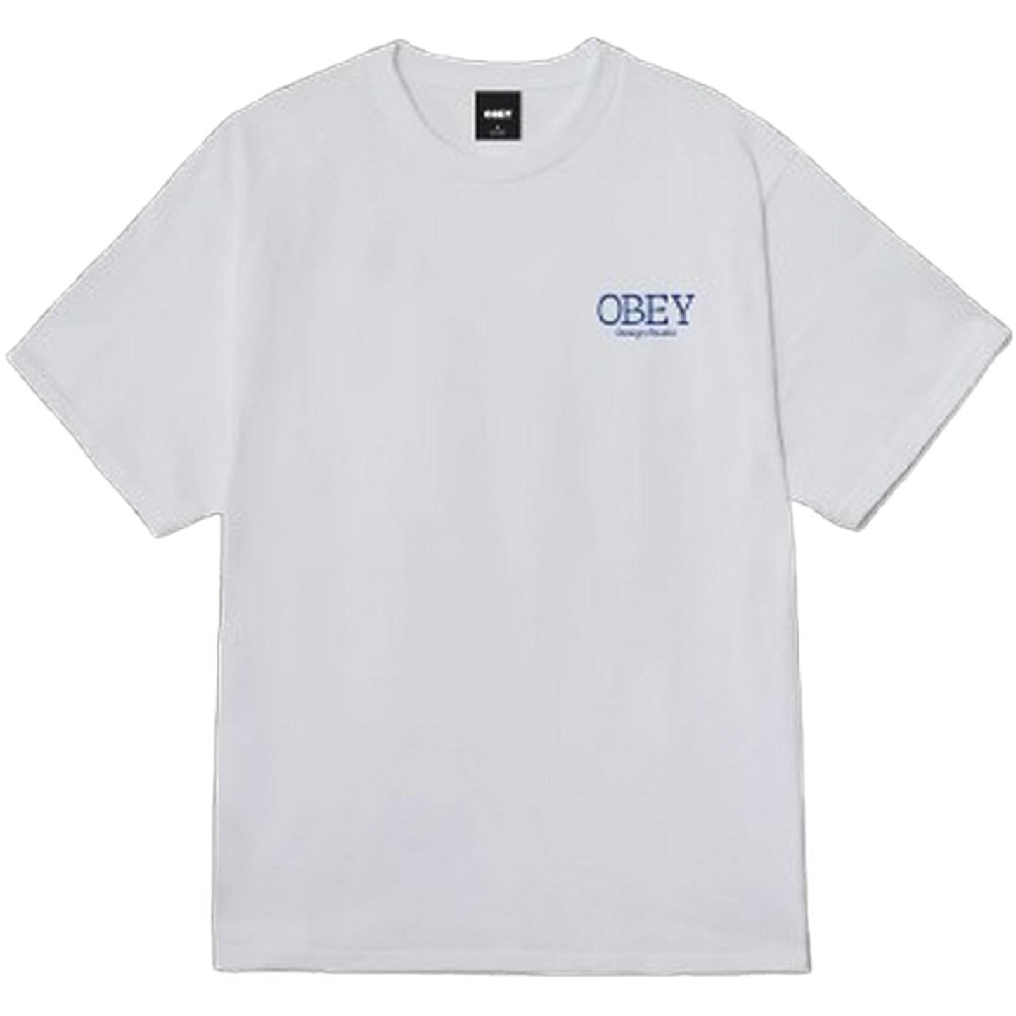 T-shirt Uomo Obey - Obey Lucky Cat Tee - Bianco