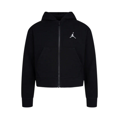 Felpe con cappuccio Ragazzi Unisex Jordan - Bambino Essentials Boxy Fz Hoodie - Nero