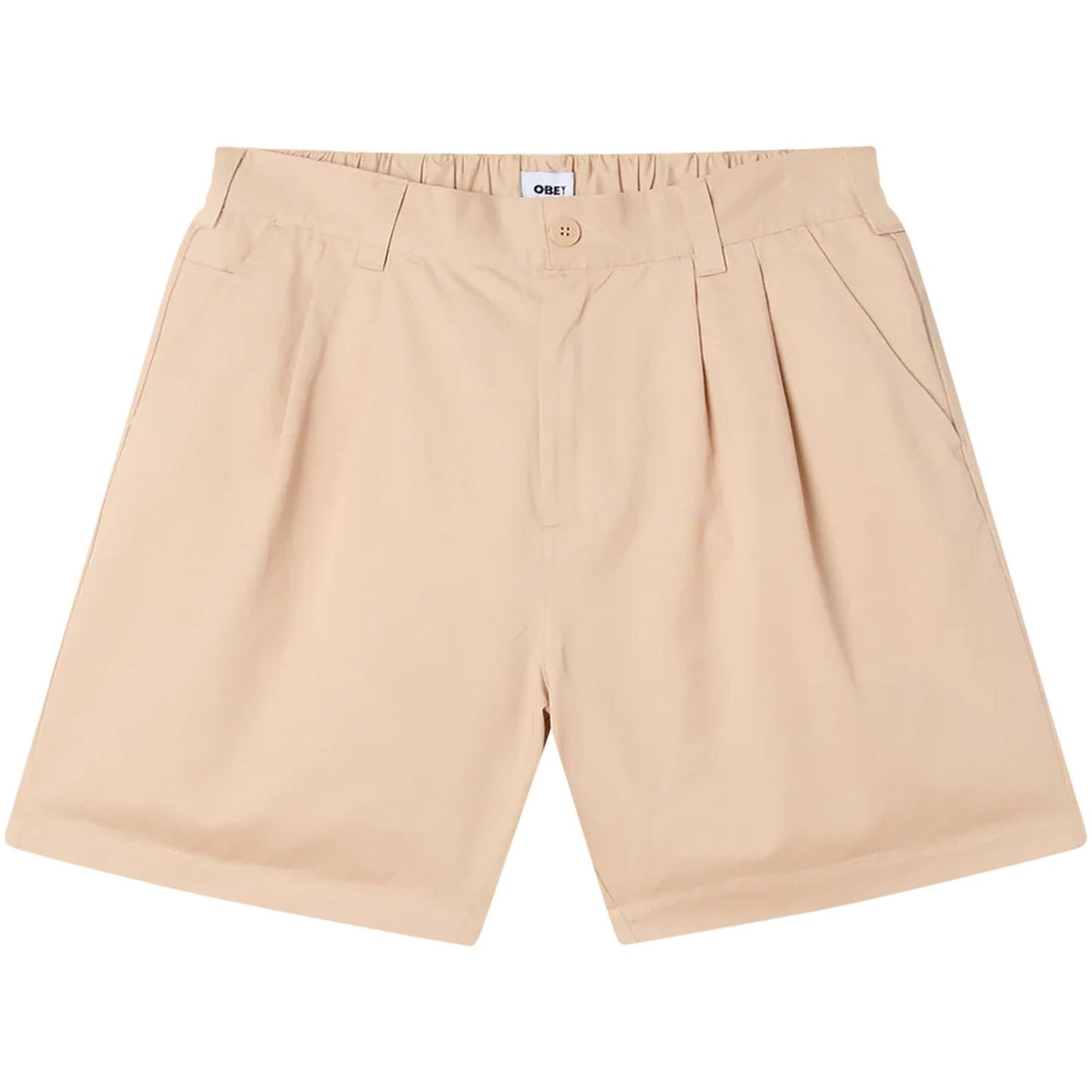 Pantaloncini Uomo Obey - Foster Pleated Short - Grigio