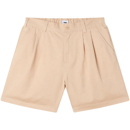 Pantaloncini Uomo Obey - Foster Pleated Short - Grigio