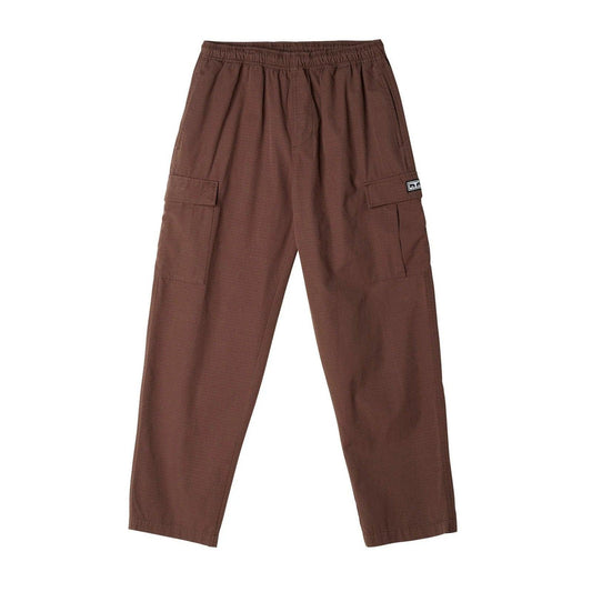 Pantaloni Unisex Obey - Easy Ripstop Cargo Pant - Marrone