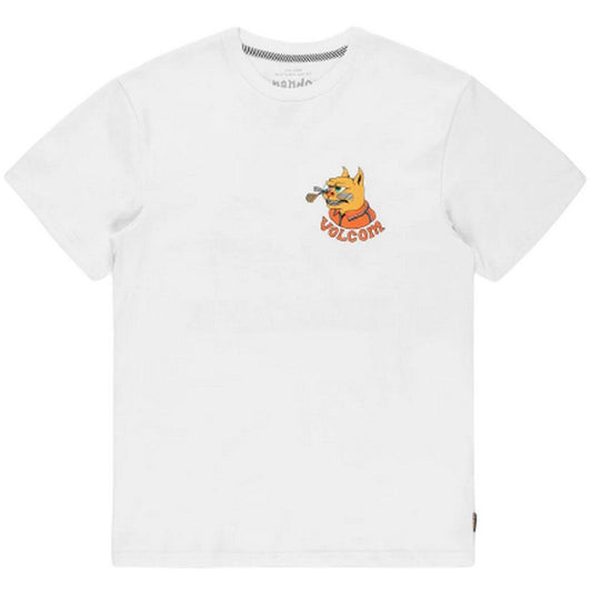 T-shirt Uomo Volcom - Fa Nando Von Arb Sst - Bianco