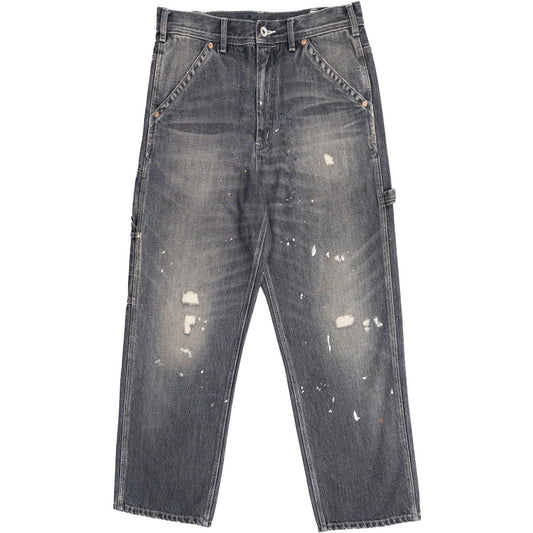 Jeans Uomo Evisu - Vintage Patchwork Denim - Grigio