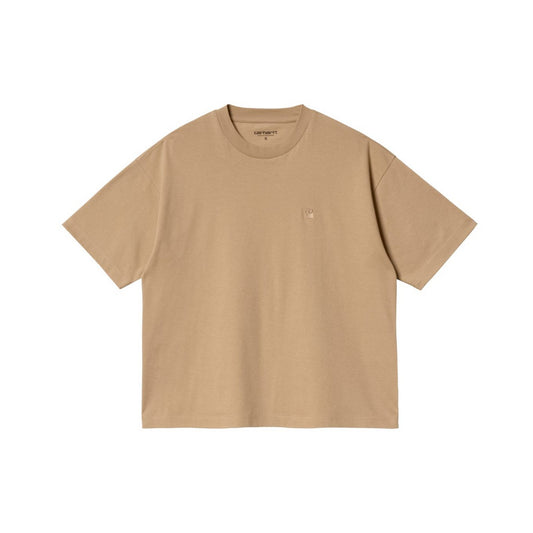 T-shirt Donna Carhartt Wip - W' S/S Chester T-Shirt - Marrone