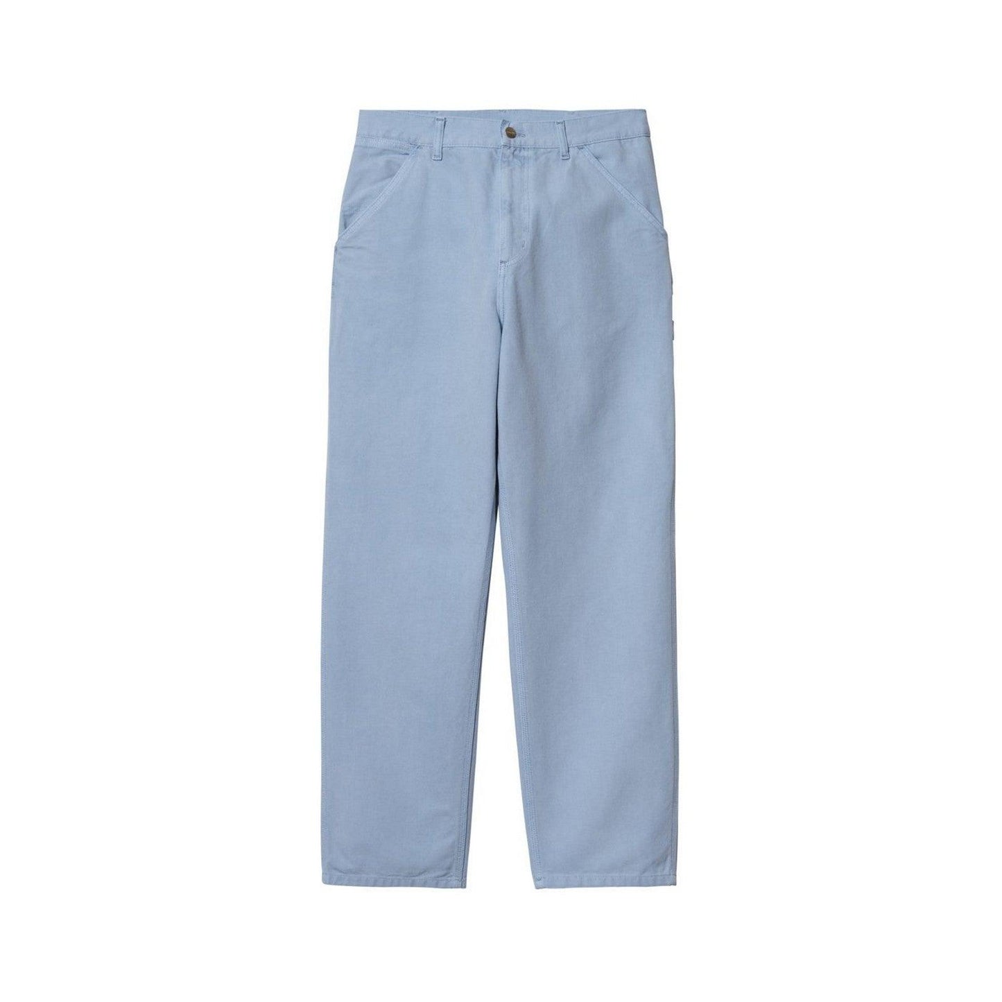 Pantaloni Uomo Carhartt Wip - Single Knee Pant - Azzurro