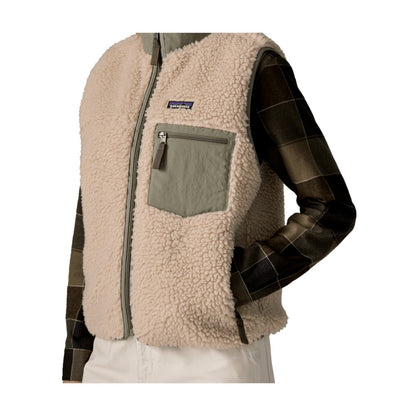 Gilet Donna Patagonia - W's Classic Retro-X Vest - Bianco