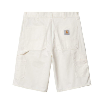 Bermuda Unisex Carhartt Wip - Single Knee Short - Bianco
