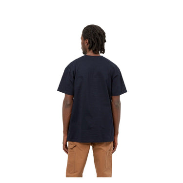 T-shirt męski Carhartt Wip – T-shirt S/S Chase – Niebieski