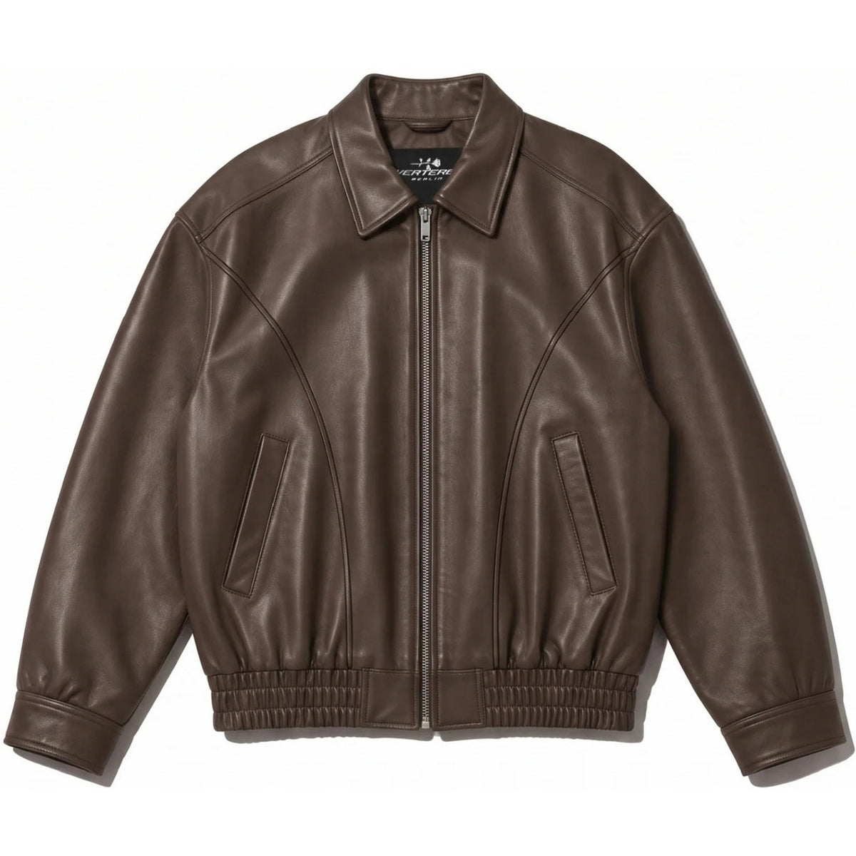 Giacche Uomo Vertere Berlin - Mercy Faux Leather Jacket - Marrone