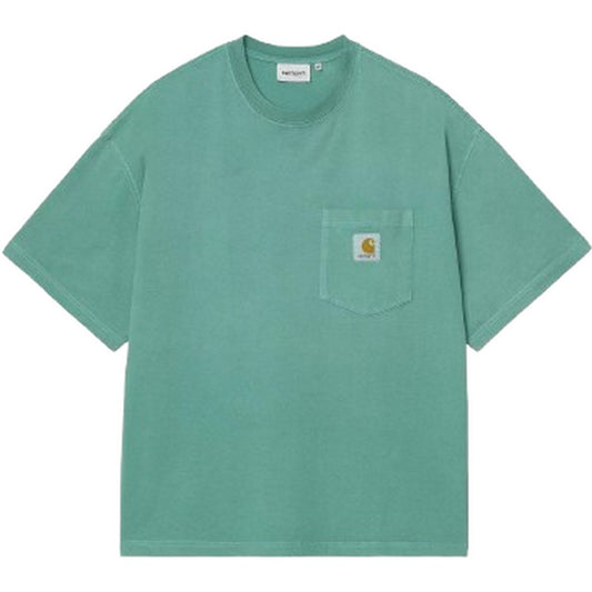 T-shirt Uomo Carhartt Wip - S/S Hudson Pocket T-Shirt - Verde