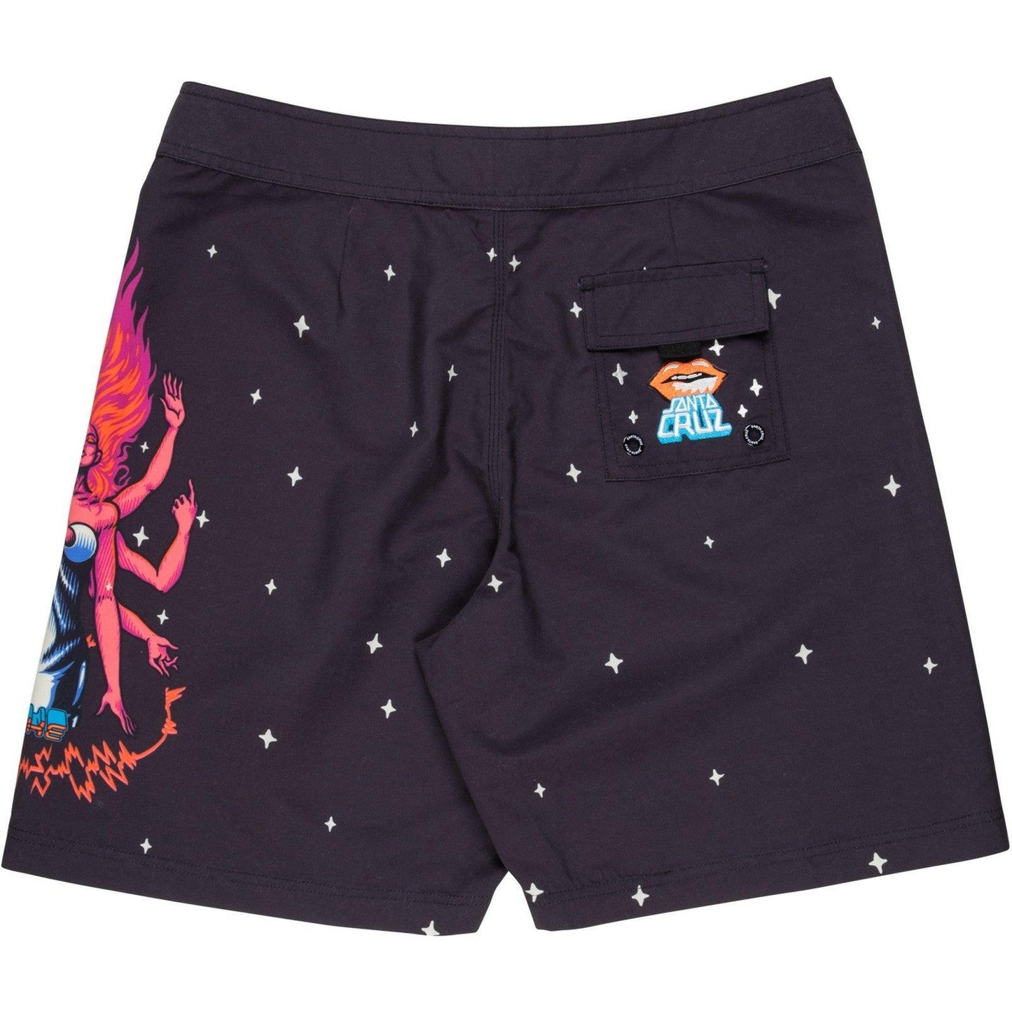 Pantaloncini e calzoncini Uomo Santa Cruz - Johnson Danger Zone 2 Boardshort - Nero