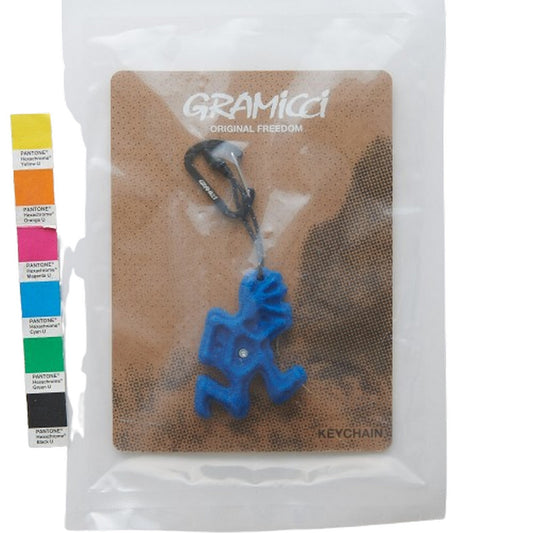 Uomo Uomo Gramicci - Running Man Climbing Key Chain - Blu