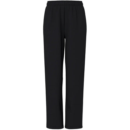 Pantaloni Donna Pieces - Pcchilli Hw Straight Sweat Pants Noos Bc - Nero