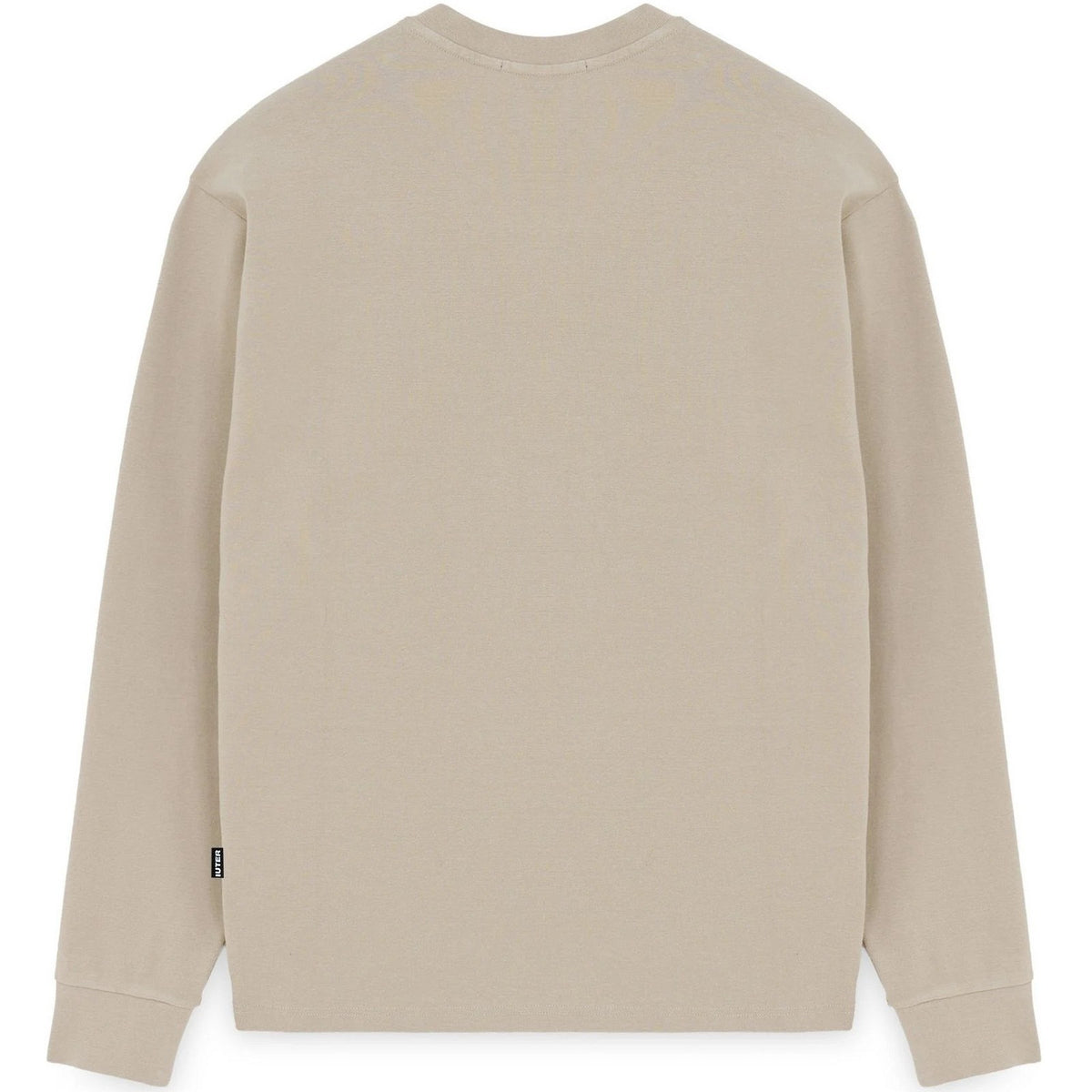 Maglie a manica lunga Uomo Iuter - Label Ribbed Ls Tee - Beige