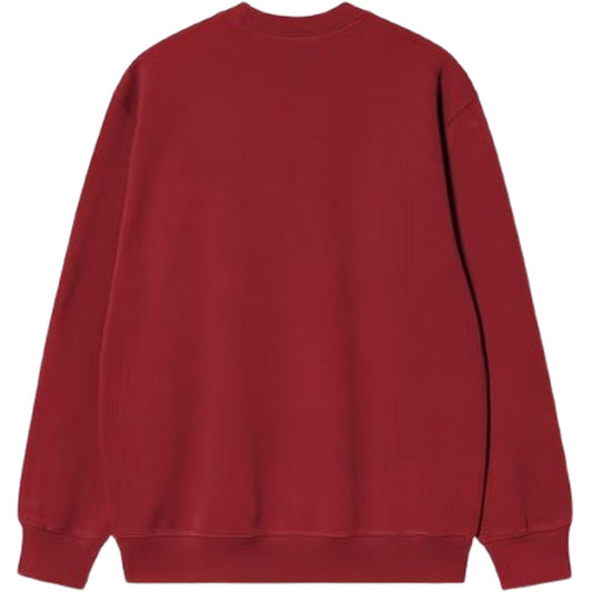 Felpe senza cappuccio Uomo Carhartt Wip - Carhartt Sweat - Rosso