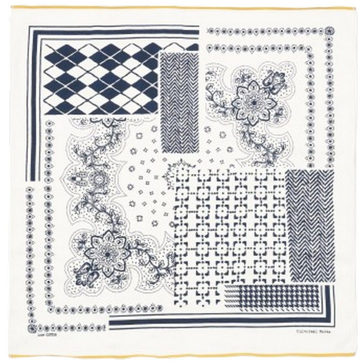 Fazzoletti da collo Uomo Universal Works - Jersey Neckerchief - Bianco