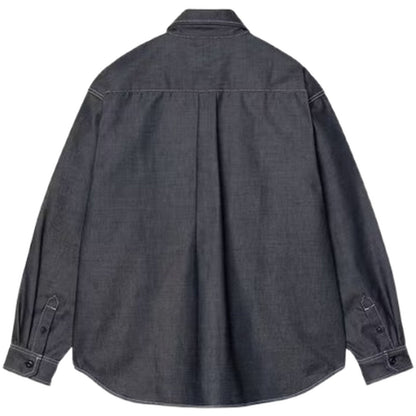 Giacche Uomo Carhartt Wip - Tigan Shirt Jac - Blu