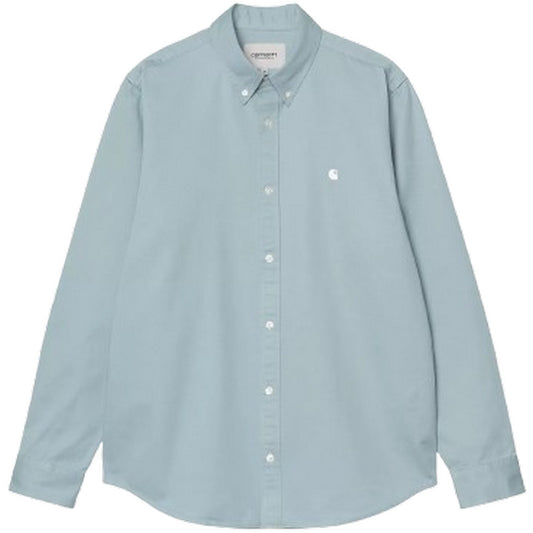 Camicie casual Uomo Carhartt Wip - L/S Madison Shirt - Blu