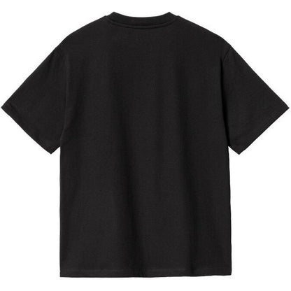 T-shirt Donna Carhartt Wip - W' S/S Chase T-Shirt - Nero