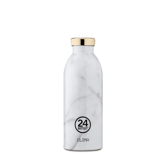 Thermos per bibite Unisex 24bottles - Clima Bottle 050 Carrara - Bianco