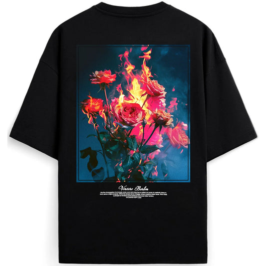 T-shirt Uomo Vertere Berlin - Heatwave T-Shirt - Nero