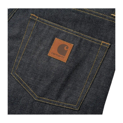 Jeans Uomo Carhartt Wip - Klondike Pant - Blu