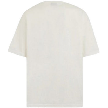 T-shirt Uomo Phobia - White T-Shirt With Front Black Mouth Print - Bianco
