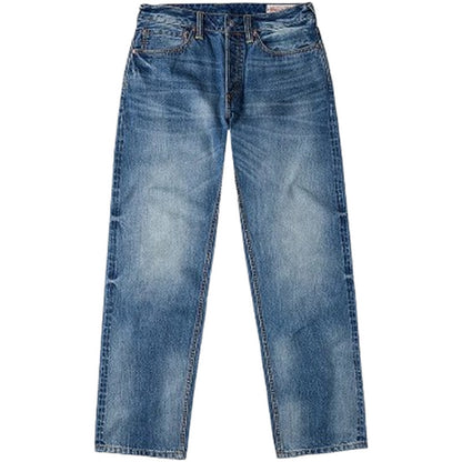 Jeans Uomo Evisu - Ht, Yellow Daicock Printed Jeans - Blu