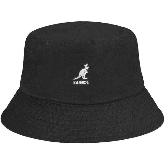 Cappelli alla pescatora Unisex Kangol - Washed Bucket - Nero