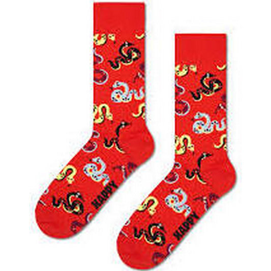 Calze Unisex Happy Socks - Lunar New Year Sock - Rosso