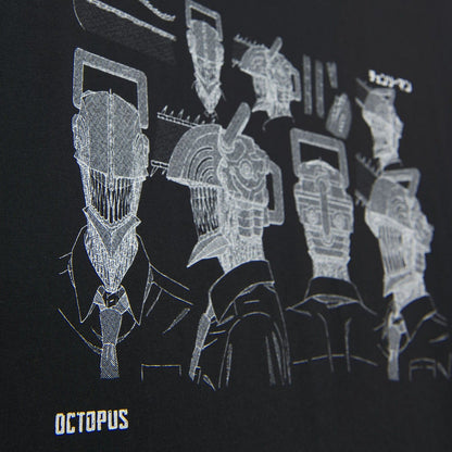 T-shirt Uomo Octopus - Chainsaw Man Octopus Setting Tee - Nero