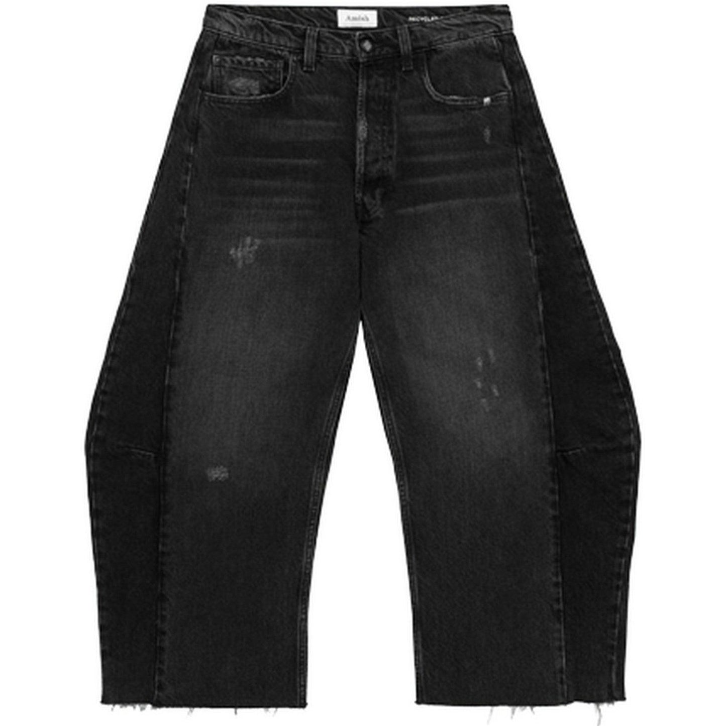 Jeans Donna Amish - Up Cycle - Nero