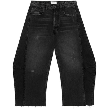 Jeans Donna Amish - Up Cycle - Nero