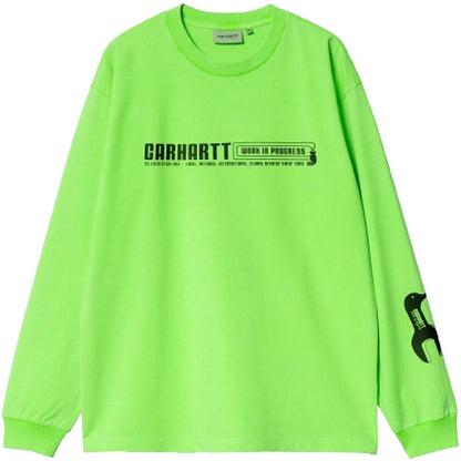 Maglie a manica lunga Uomo Carhartt Wip - L/S Industry T-Shirt - Verde