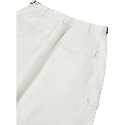 Pantaloni Uomo Universal Works - Loose Cargo Pant - Bianco