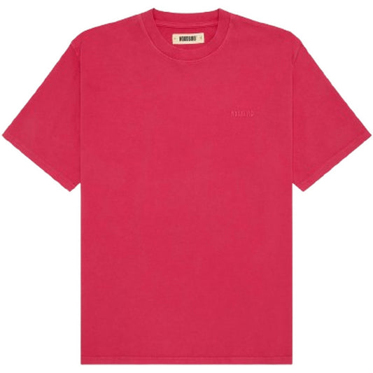 T-shirt Uomo Woodbird - Wbbaine Washed Tee - Rosa
