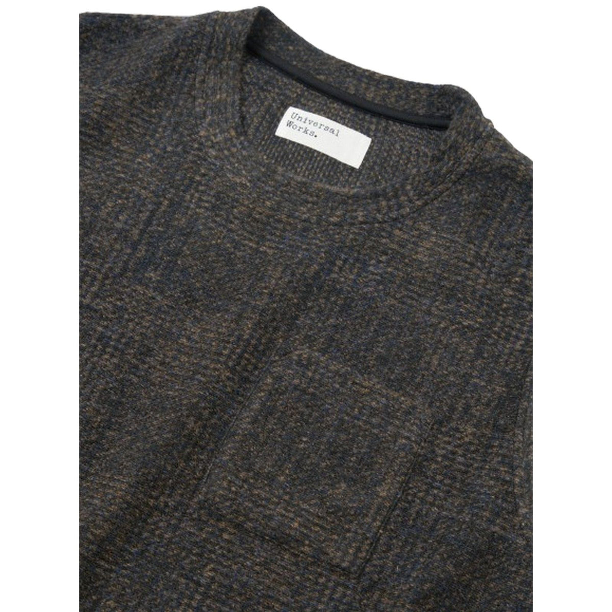 Maglioni Uomo Universal Works - Sleeveless Crew - Blu