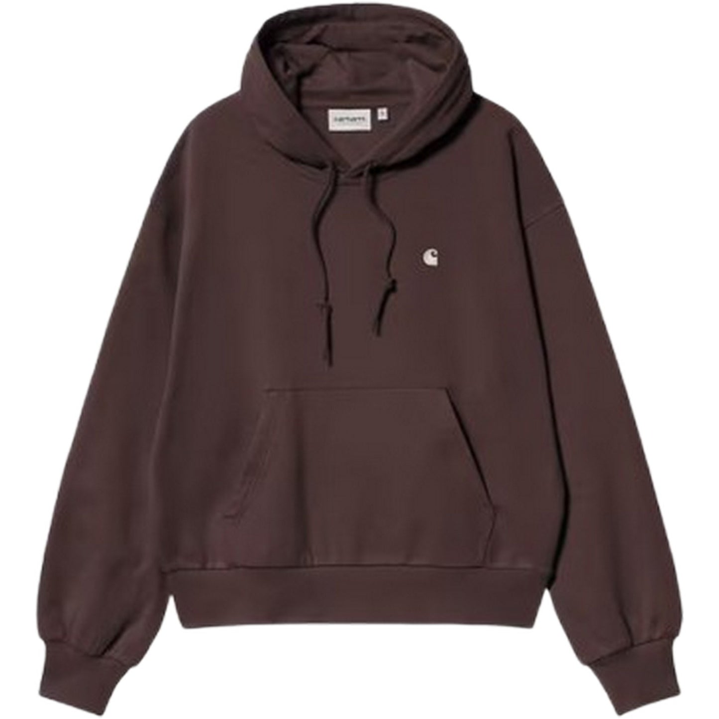 Felpe con cappuccio Donna Carhartt Wip - W' Hooded Casey Sweatshirt - Marrone