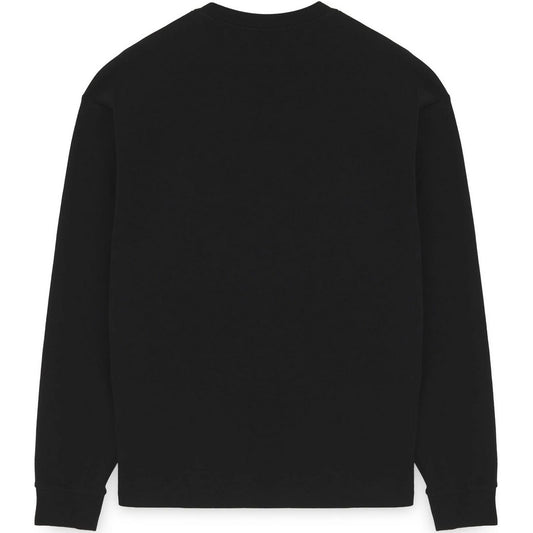 Maglie a manica lunga Uomo Iuter - Label Ribbed Ls Tee - Nero