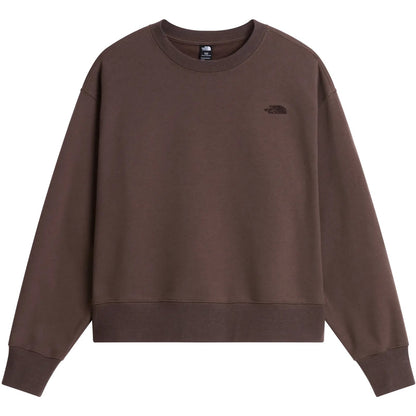 Felpe con cappuccio Donna The North Face - W Ess Sd Boxy Os Hd - Marrone
