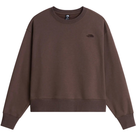 Felpe con cappuccio Donna The North Face - W Ess Sd Boxy Os Hd - Marrone