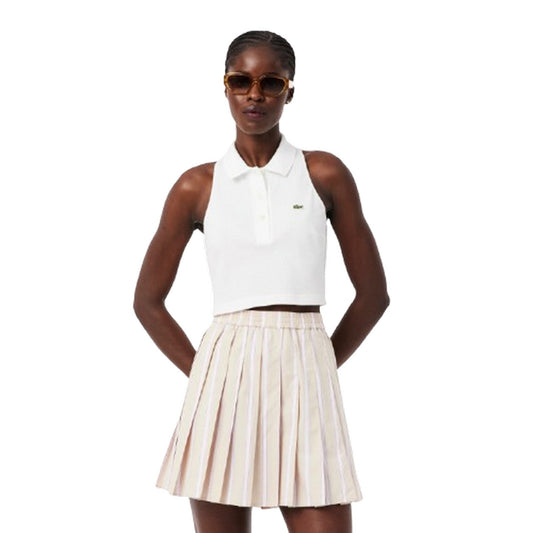 Polo Donna Lacoste - Polo Manica Corta - Bianco