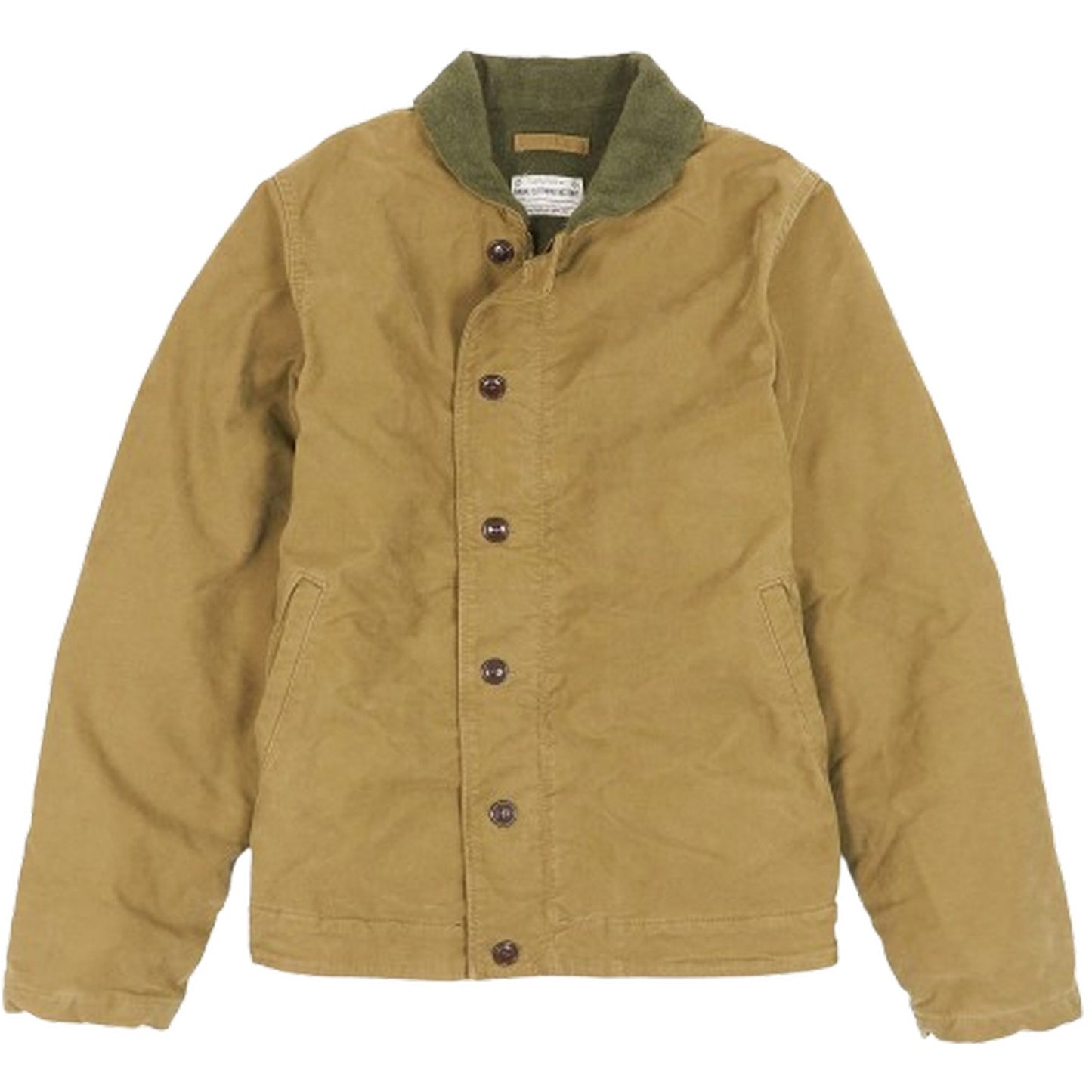 Giacche Uomo Chesapeake's - Chesapeake's Deck Jacket Jungle cloth wool lined - Verde
