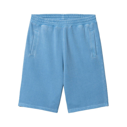 Bermuda Uomo Carhartt Wip - Nelson Sweat Short - Celeste