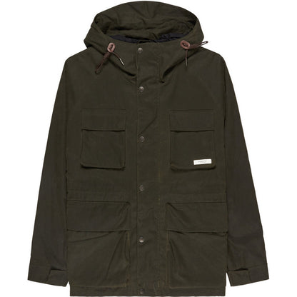Giacconi Uomo Element - Field Waxed Parka - Verde