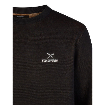 Maglie a manica lunga Uomo Iriedaily - Stay Different Knit - Nero