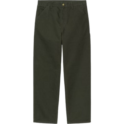 Pantaloni Uomo Carhartt Wip - Single Knee Pant - Verde