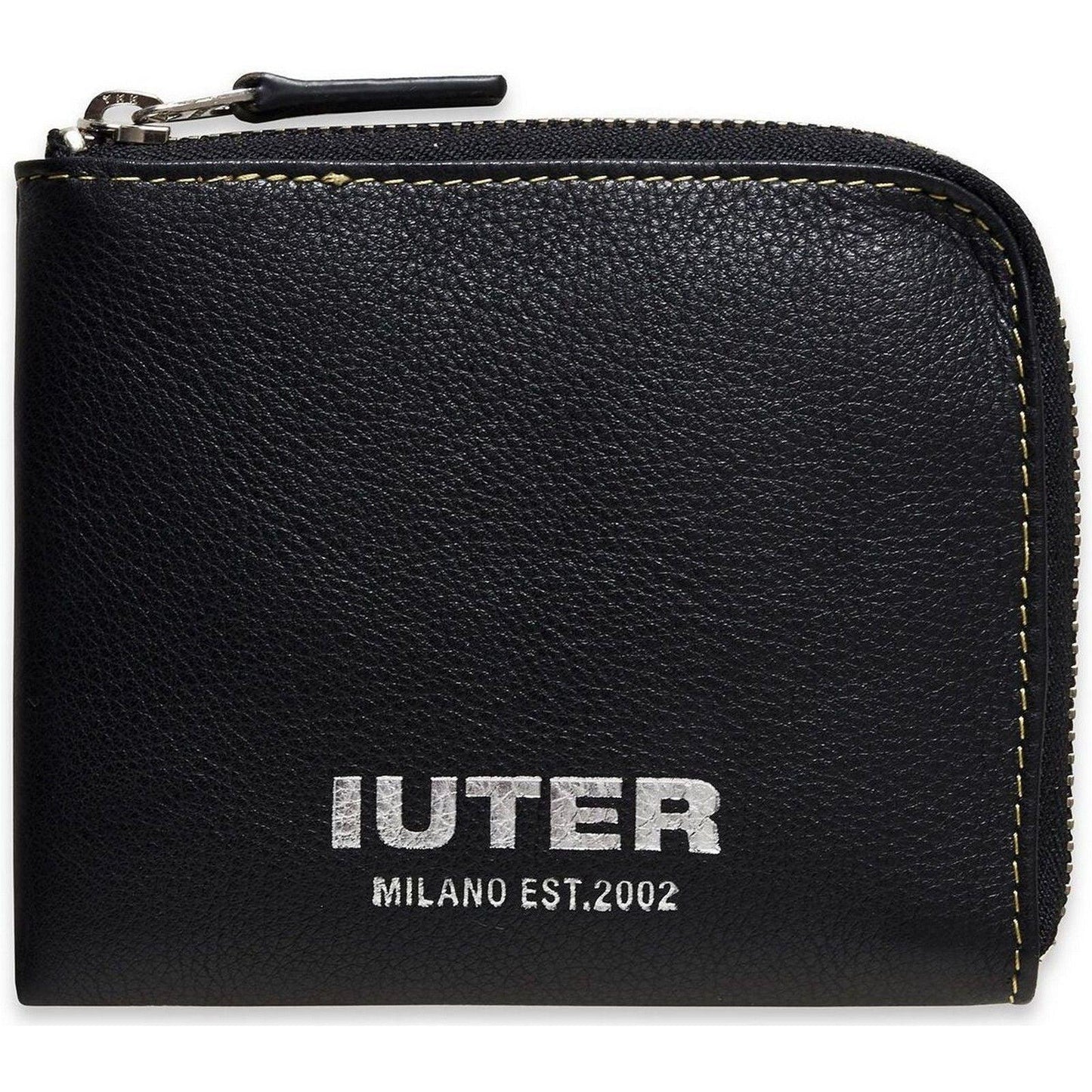 Portafogli Uomo Iuter - Iuter Zip Wallet - Nero